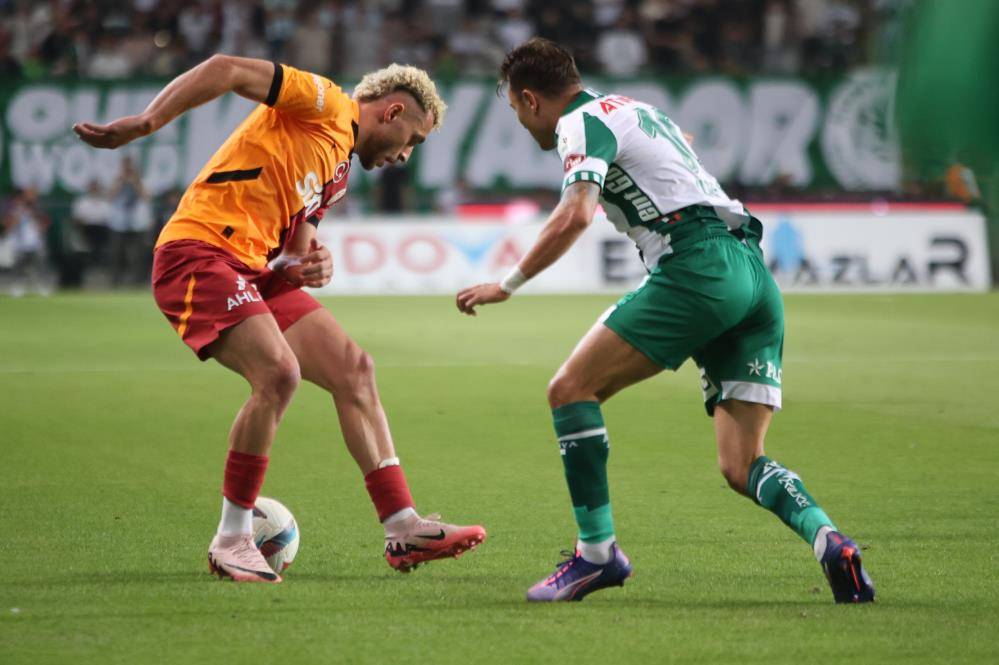 Konyaspor iyi oynadığı mücadeleden mağlup ayrılıyor! Konyaspor 1-2 Galatasaray 4